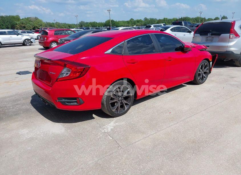 Photo 4 of 2020 Honda Civic SPORT (VIN 2HGFC2F83LH545556)