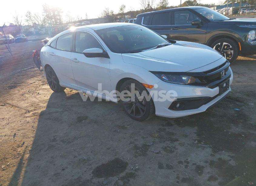 2020 Honda Civic SPORT (VIN 2HGFC2F83LH551308) main photo