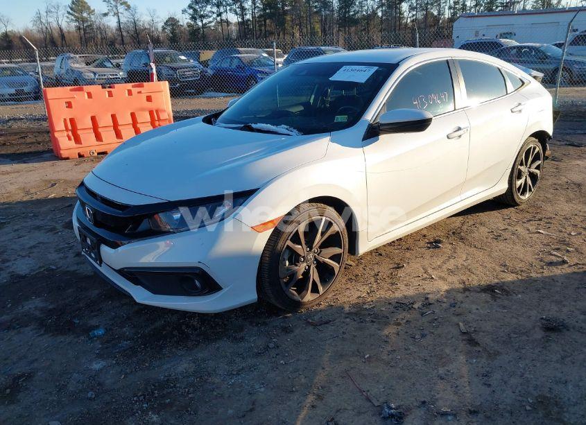 Photo 2 of 2020 Honda Civic SPORT (VIN 2HGFC2F83LH551308)