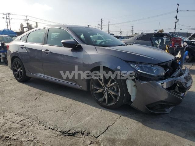 Photo 3 of 2021 HONDA CIVIC SPORT (VIN 2HGFC2F83MH508282)