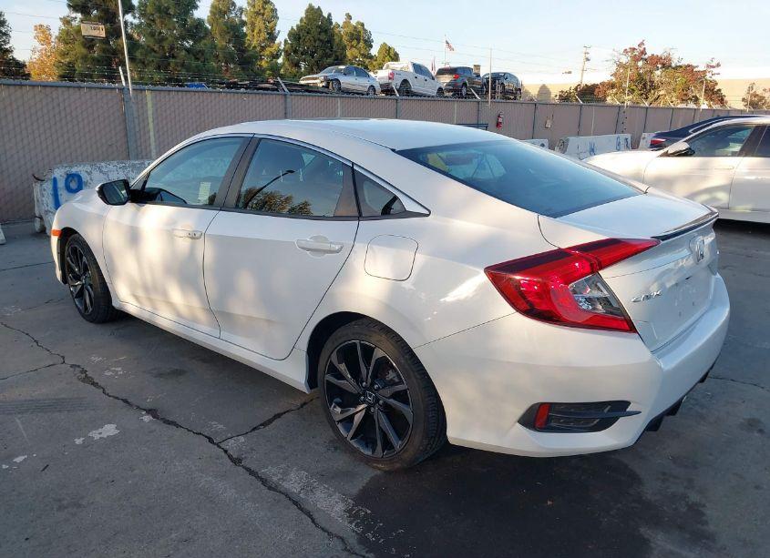 Photo 3 of 2021 Honda Civic SPORT (VIN 2HGFC2F83MH509657)