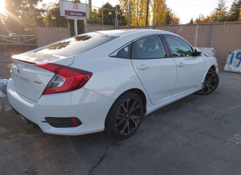 Photo 4 of 2021 Honda Civic SPORT (VIN 2HGFC2F83MH509657)