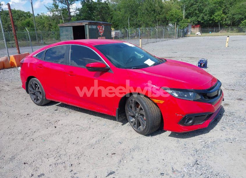 2021 Honda Civic SPORT (VIN 2HGFC2F83MH537653) main photo
