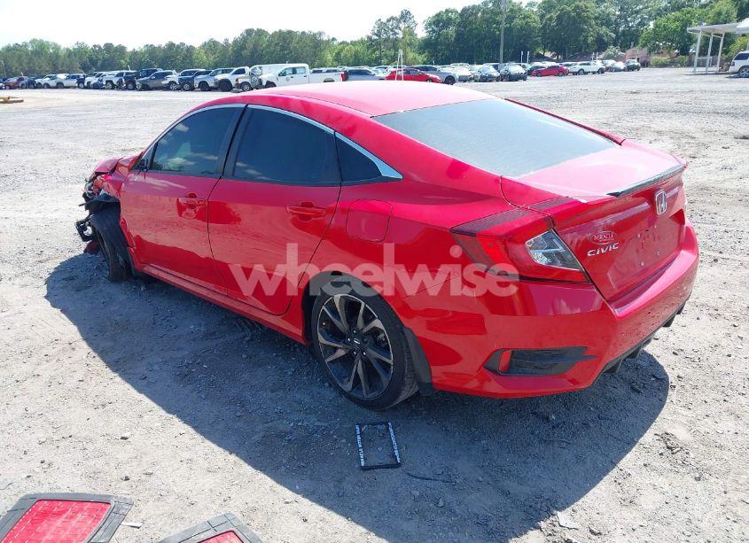 Photo 3 of 2021 Honda Civic SPORT (VIN 2HGFC2F83MH537653)