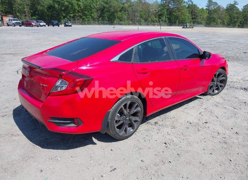 Photo 4 of 2021 Honda Civic SPORT (VIN 2HGFC2F83MH537653)
