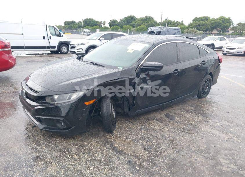 Photo 2 of 2021 Honda Civic SPORT (VIN 2HGFC2F83MH552461)