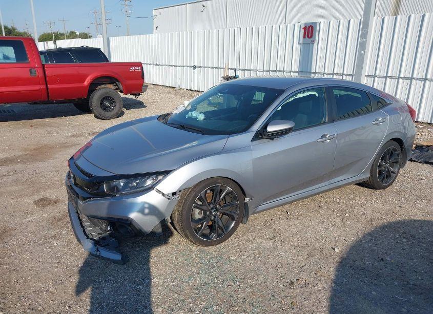 Photo 2 of 2019 Honda Civic SPORT (VIN 2HGFC2F84KH503461)