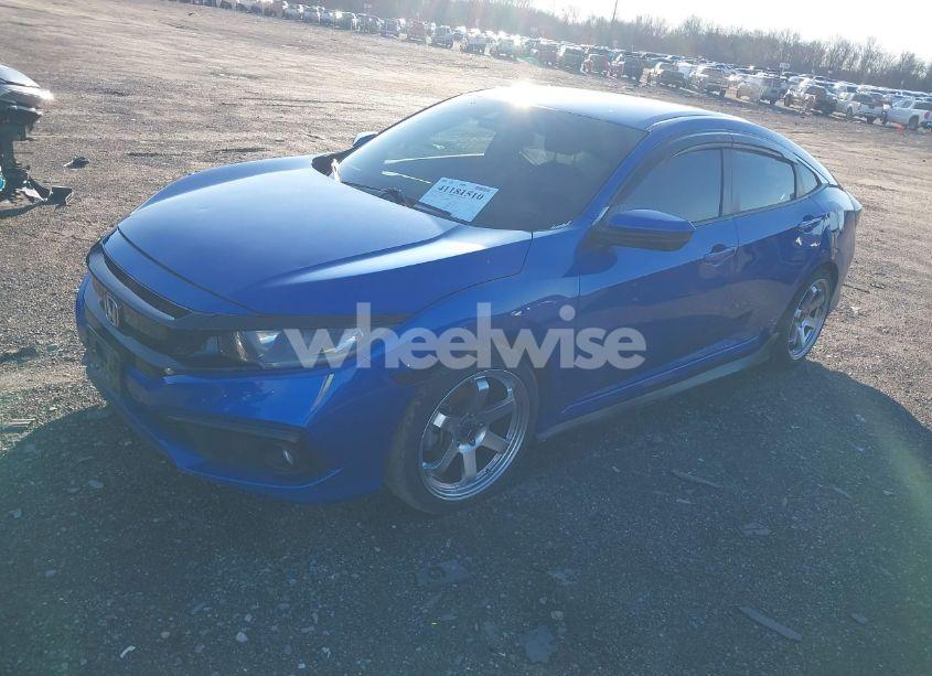 Photo 2 of 2019 Honda Civic SPORT (VIN 2HGFC2F84KH511415)