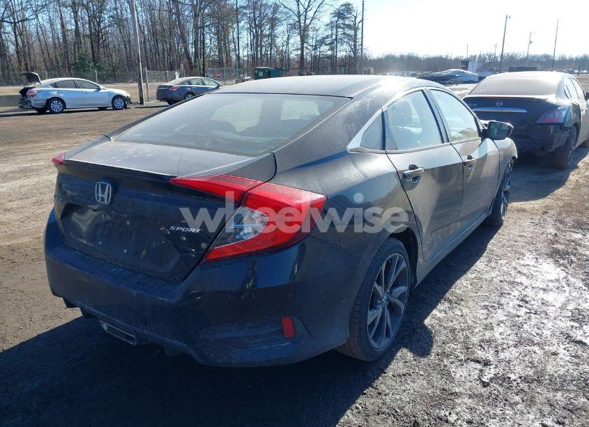 Photo 4 of 2019 Honda Civic SPORT (VIN 2HGFC2F84KH519997)