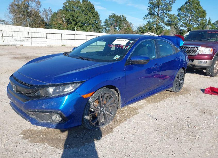 Photo 2 of 2020 Honda Civic SPORT (VIN 2HGFC2F84LH522819)