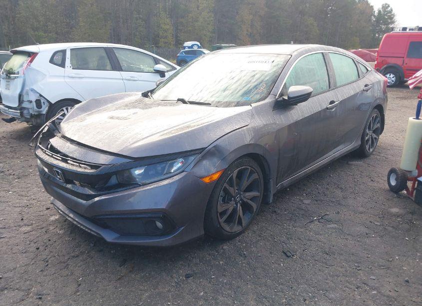 Photo 2 of 2020 Honda Civic SPORT (VIN 2HGFC2F84LH525719)