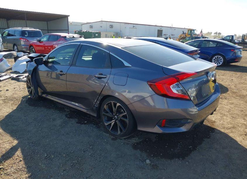 Photo 3 of 2020 Honda Civic SPORT (VIN 2HGFC2F84LH542259)