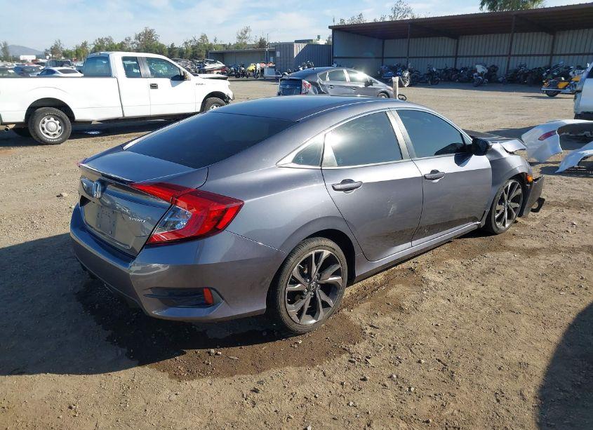 Photo 4 of 2020 Honda Civic SPORT (VIN 2HGFC2F84LH542259)