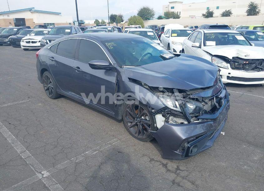 2020 Honda Civic SPORT (VIN 2HGFC2F84LH552323) main photo