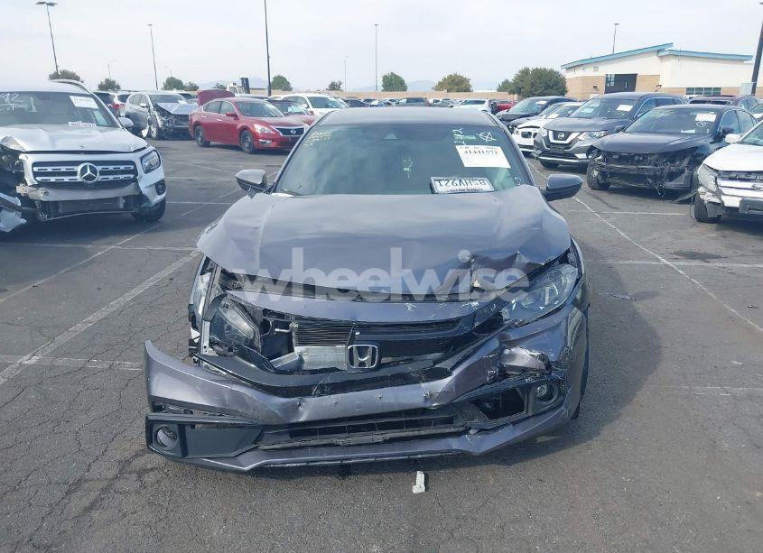 Photo 12 of 2020 Honda Civic SPORT (VIN 2HGFC2F84LH552323)