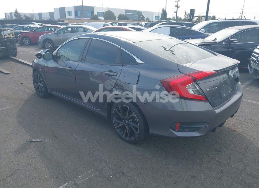Photo 3 of 2020 Honda Civic SPORT (VIN 2HGFC2F84LH552323)