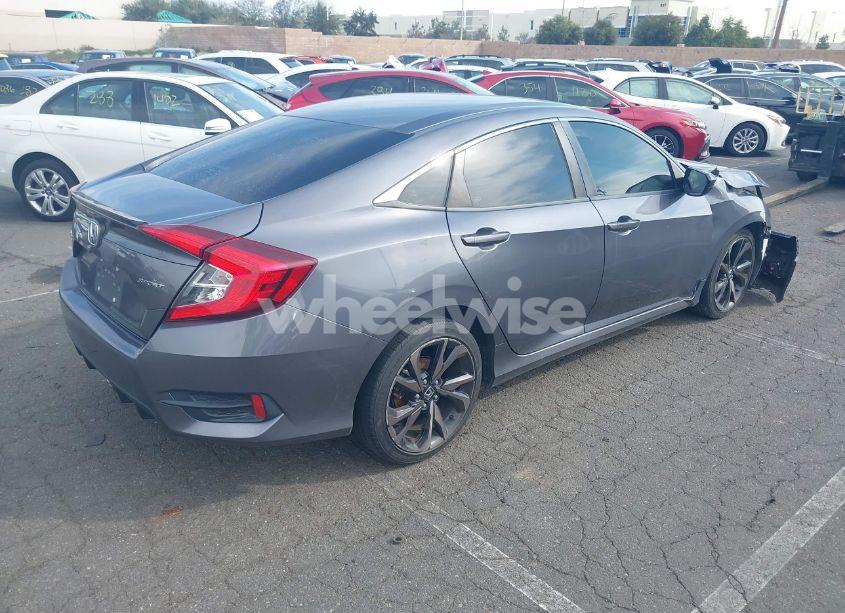 Photo 4 of 2020 Honda Civic SPORT (VIN 2HGFC2F84LH552323)