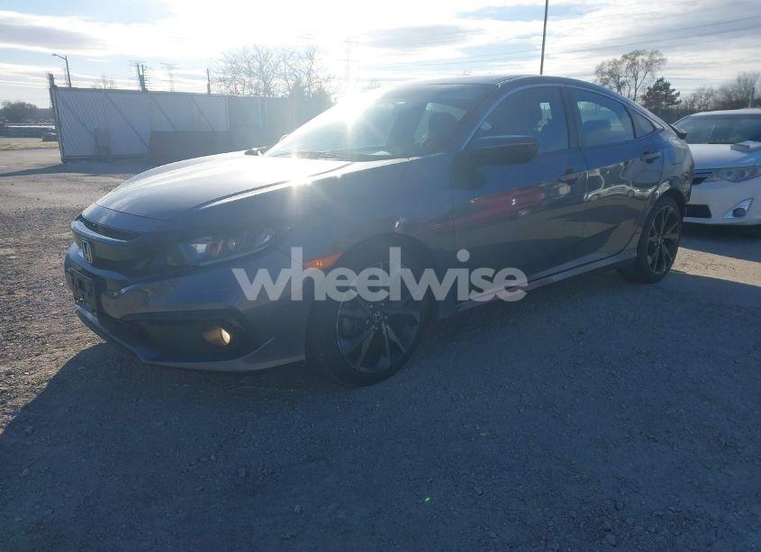 Photo 2 of 2020 Honda Civic SPORT (VIN 2HGFC2F84LH560678)