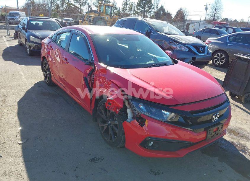 2020 Honda Civic SPORT (VIN 2HGFC2F84LH568148) main photo