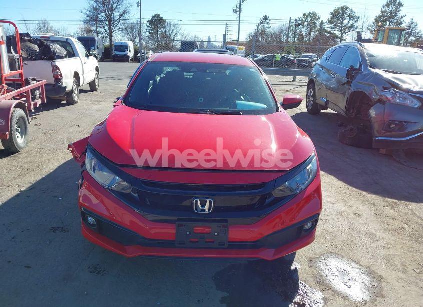 Photo 12 of 2020 Honda Civic SPORT (VIN 2HGFC2F84LH568148)