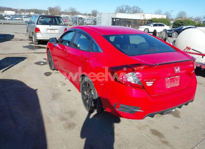 Photo 3 of 2020 Honda Civic SPORT (VIN 2HGFC2F84LH568148)