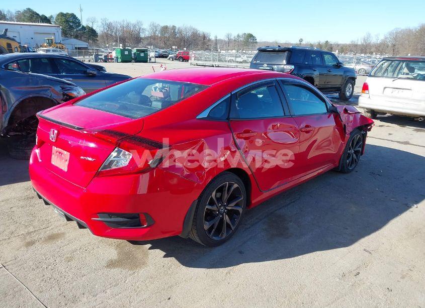 Photo 4 of 2020 Honda Civic SPORT (VIN 2HGFC2F84LH568148)