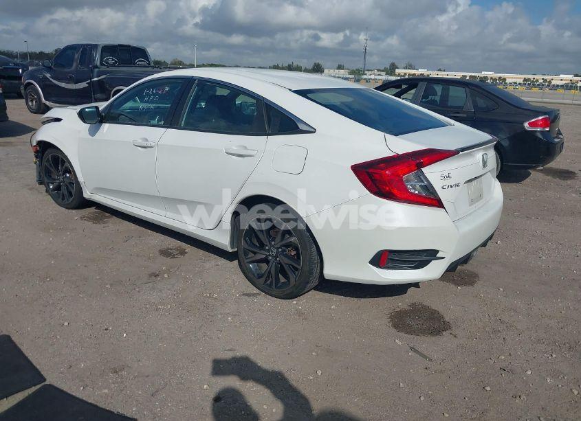 Photo 3 of 2020 Honda Civic SPORT (VIN 2HGFC2F84LH578047)