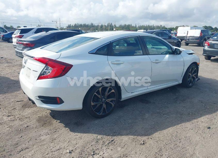 Photo 4 of 2020 Honda Civic SPORT (VIN 2HGFC2F84LH578047)