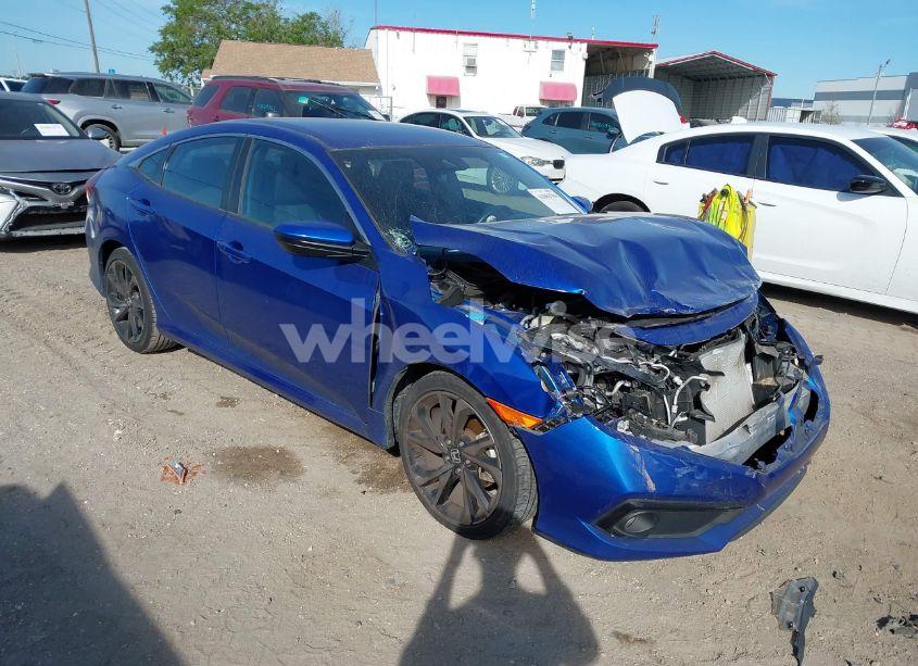 2021 Honda Civic SPORT (VIN 2HGFC2F84MH516374) main photo