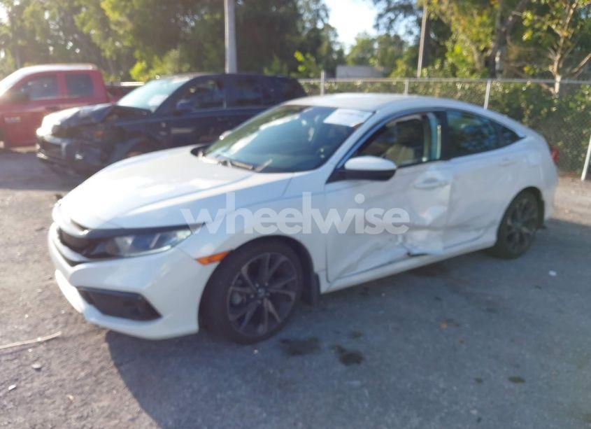 Photo 2 of 2021 Honda Civic SPORT (VIN 2HGFC2F84MH526838)