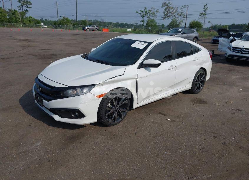 Photo 2 of 2021 Honda Civic SPORT (VIN 2HGFC2F84MH538827)
