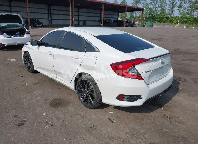Photo 3 of 2021 Honda Civic SPORT (VIN 2HGFC2F84MH538827)