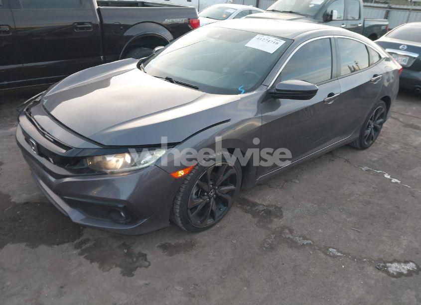 Photo 2 of 2019 Honda Civic SPORT (VIN 2HGFC2F85KH500231)
