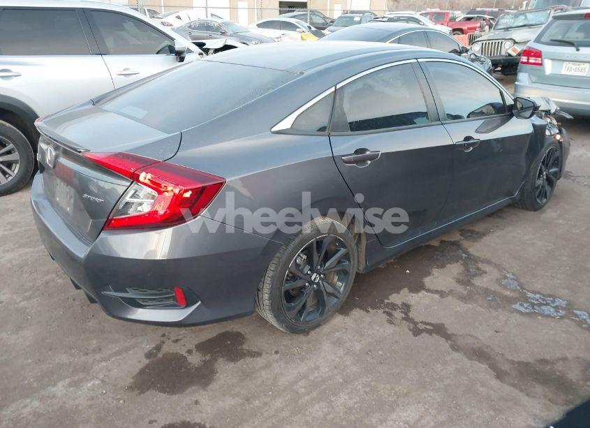 Photo 4 of 2019 Honda Civic SPORT (VIN 2HGFC2F85KH500231)