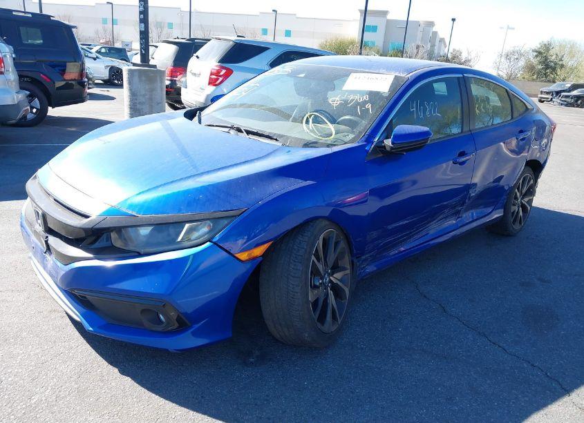 Photo 2 of 2019 Honda Civic SPORT (VIN 2HGFC2F85KH514999)