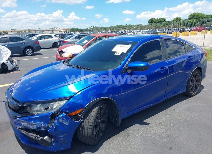 Photo 2 of 2019 Honda Civic SPORT (VIN 2HGFC2F85KH534721)