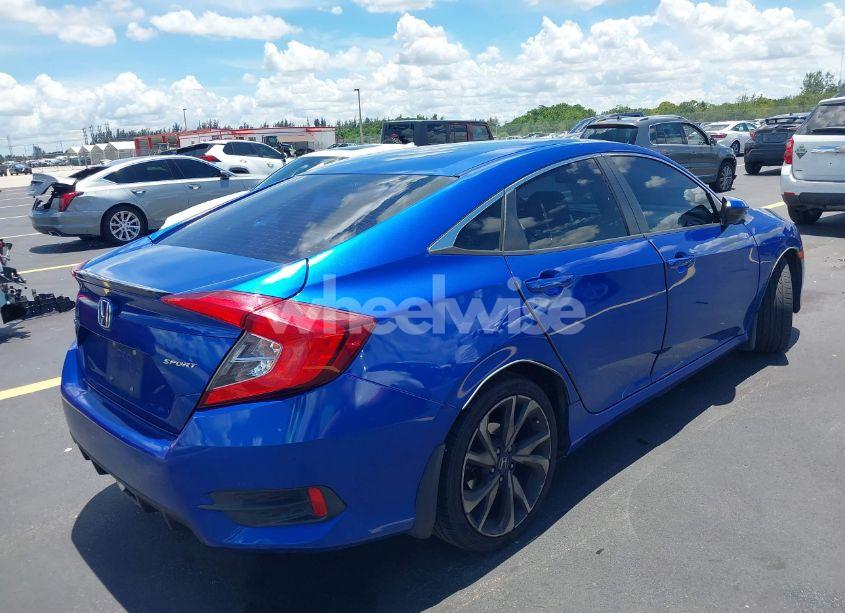 Photo 4 of 2019 Honda Civic SPORT (VIN 2HGFC2F85KH534721)