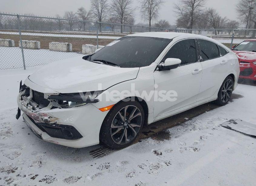 Photo 2 of 2019 Honda Civic SPORT (VIN 2HGFC2F85KH564558)