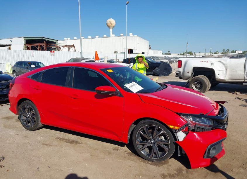 Photo 13 of 2019 Honda Civic SPORT (VIN 2HGFC2F85KH571154)