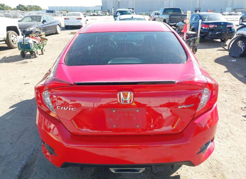 Photo 16 of 2019 Honda Civic SPORT (VIN 2HGFC2F85KH571154)