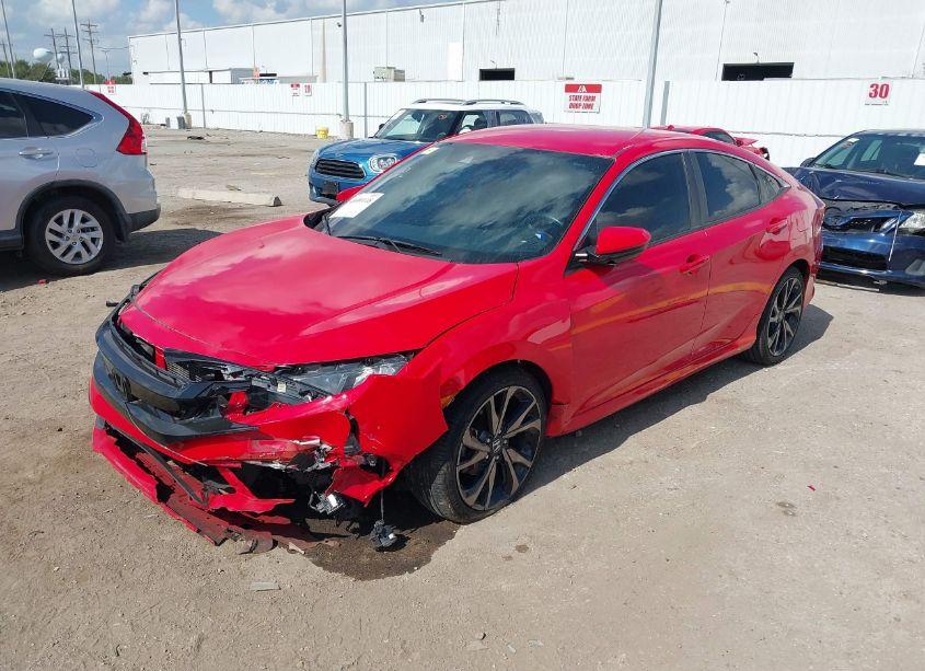 Photo 2 of 2019 Honda Civic SPORT (VIN 2HGFC2F85KH571154)