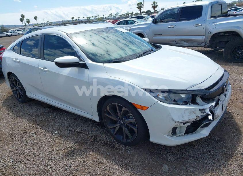 2019 Honda Civic SPORT (VIN 2HGFC2F85KH600037) main photo