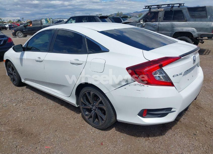 Photo 3 of 2019 Honda Civic SPORT (VIN 2HGFC2F85KH600037)