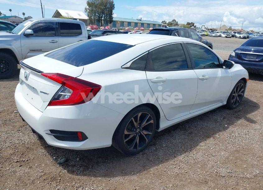 Photo 4 of 2019 Honda Civic SPORT (VIN 2HGFC2F85KH600037)