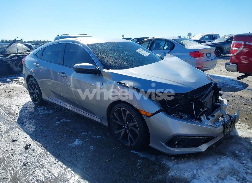 2019 Honda Civic SPORT (VIN 2HGFC2F85KH605786) main photo