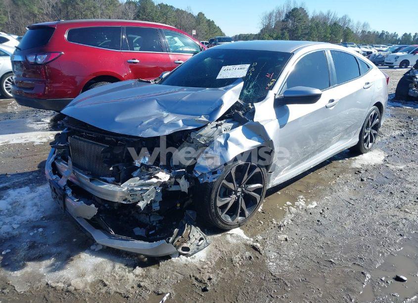 Photo 2 of 2019 Honda Civic SPORT (VIN 2HGFC2F85KH605786)