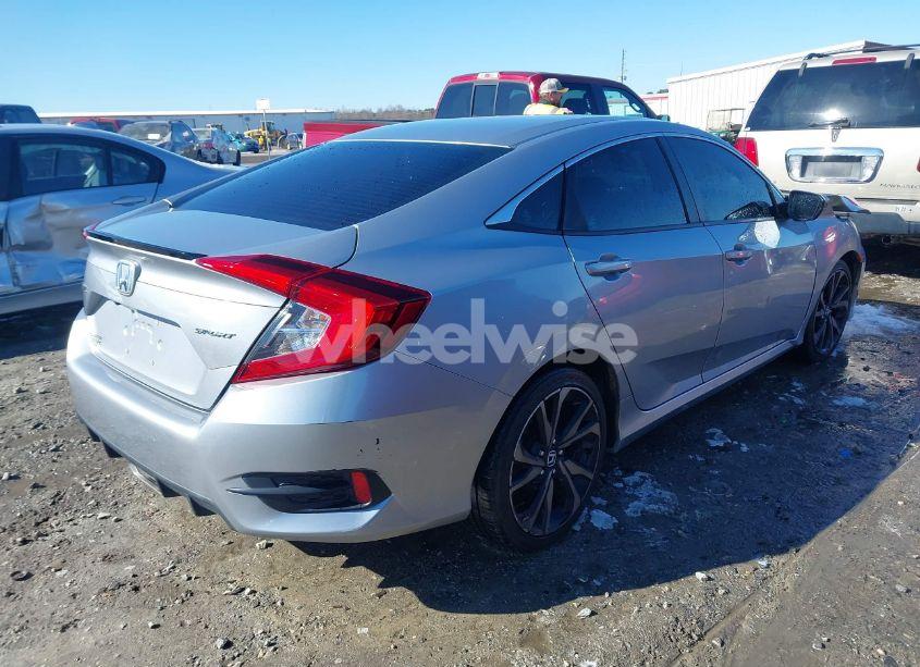 Photo 4 of 2019 Honda Civic SPORT (VIN 2HGFC2F85KH605786)