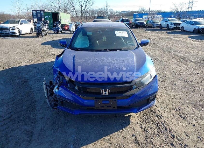 Photo 12 of 2020 Honda Civic SPORT (VIN 2HGFC2F85LH501686)