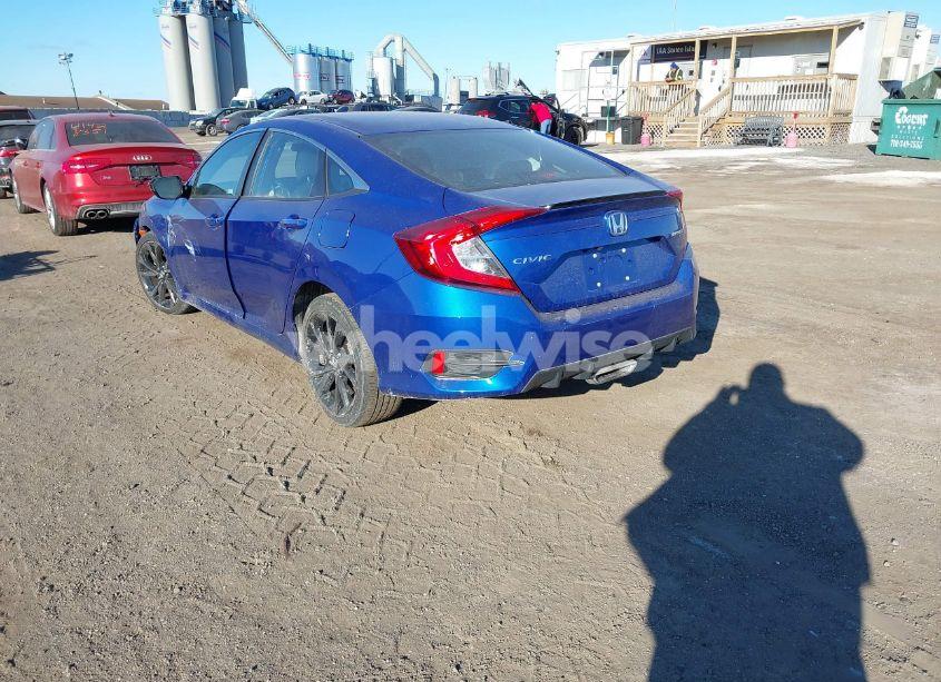 Photo 3 of 2020 Honda Civic SPORT (VIN 2HGFC2F85LH501686)