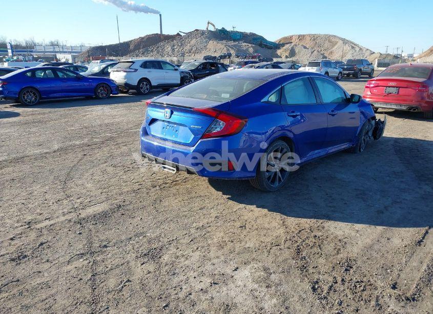 Photo 4 of 2020 Honda Civic SPORT (VIN 2HGFC2F85LH501686)